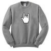Metal Hand Pixel Sweatshirt