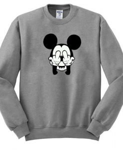 Mickey Mouse Finger Fuck Sweatshirt