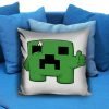 Minecraft Creeper sad Pillow case