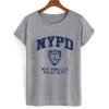 NYPD new york police department T shirt