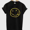 Nirvana Smiley Face Logo tshirt