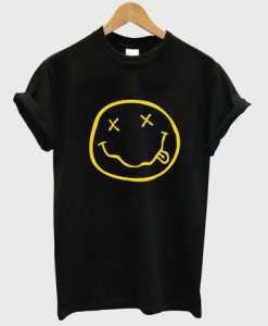 Nirvana Smiley Face Logo tshirt