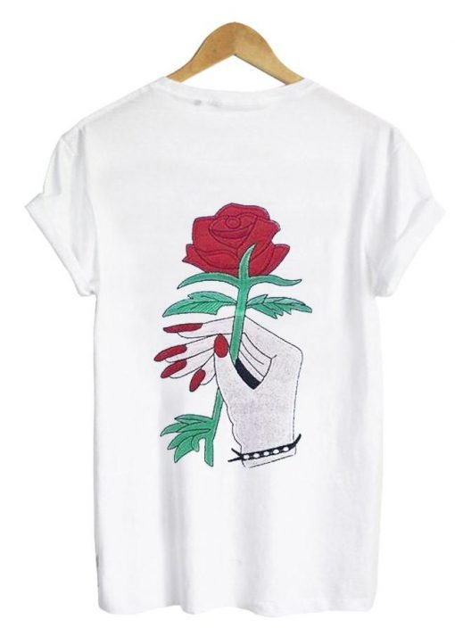 Okinawa Rose TShirt Back