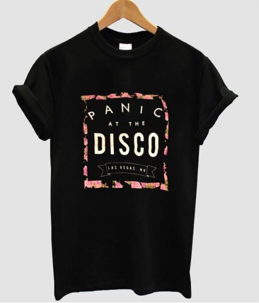Panic! At The Disco Floral Muscle tshirt