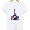 Paris Eiffel tower tshirt