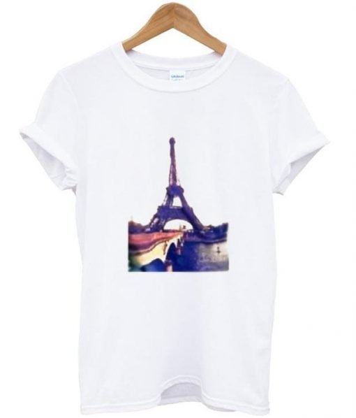 Paris Eiffel tower tshirt