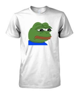 Pepe Sad Meme Logo tshirt