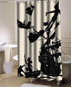 Peter pan never grow up shower curtain customized design for home decor