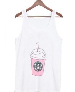Pink Starbucks Tank top