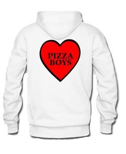 Pizza boys hoodie back