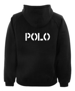 Polo back hoodie