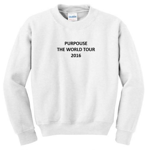Purpose The World Tour 2016 Sweatshirt