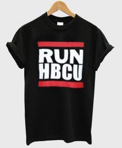 RUN HBCU T shirt