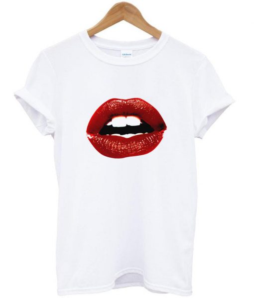 Red Lips Tshirt - Kendrablanca