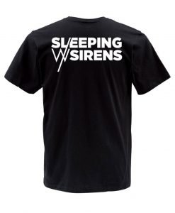 SLEEPING WITH SIRENS BACK T shirt
