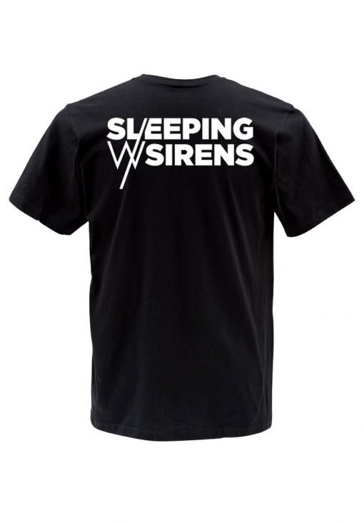 SLEEPING WITH SIRENS BACK T shirt