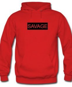 Savage Red Hoodie