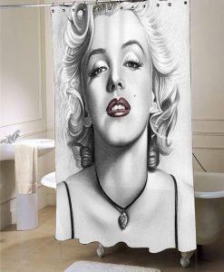 Marilyn Monroe  shower curtain customized design for home decor