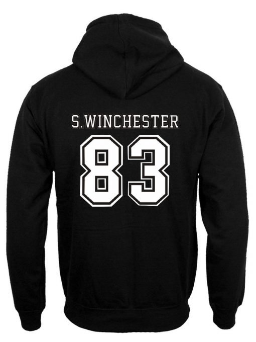 Supernatural Shirt Winchester 83 Hoodie back