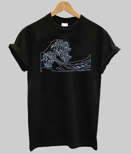 TSUNAMI Wave costeras T shirt