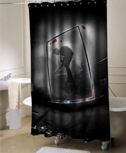 The 1975 band shower curtain customized design for home decor