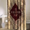 The marauders map  shower curtain customized design for home decor