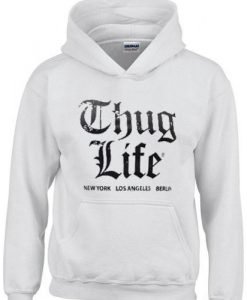 thug life hoodie
