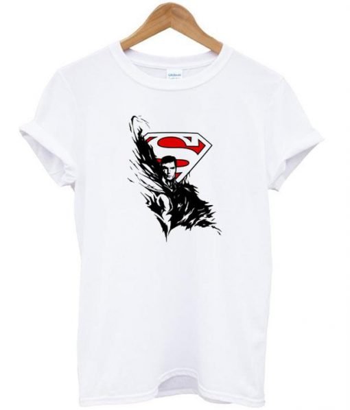 Tribal Rose And Superman Logo tshirt
