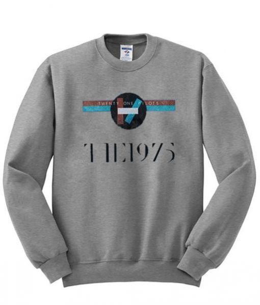 Twenty one pilots and The 1975 sweatshirt