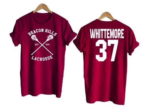 Teen Wolf shirt beacon hills tshirt WHITTEMORE 37 Tshirt