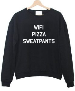 Wifi Pizza Sweatpants Sweatshirt
