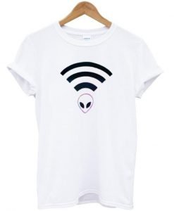 Wifi alien tshirt