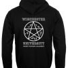 Winchester University hoodie back