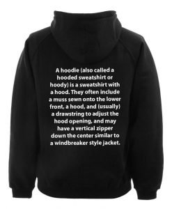 a hoodie hoodie back hoodie