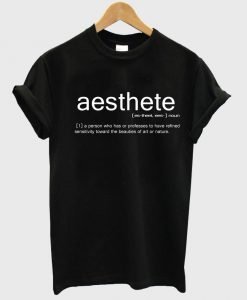 aesthete shirt t shirt