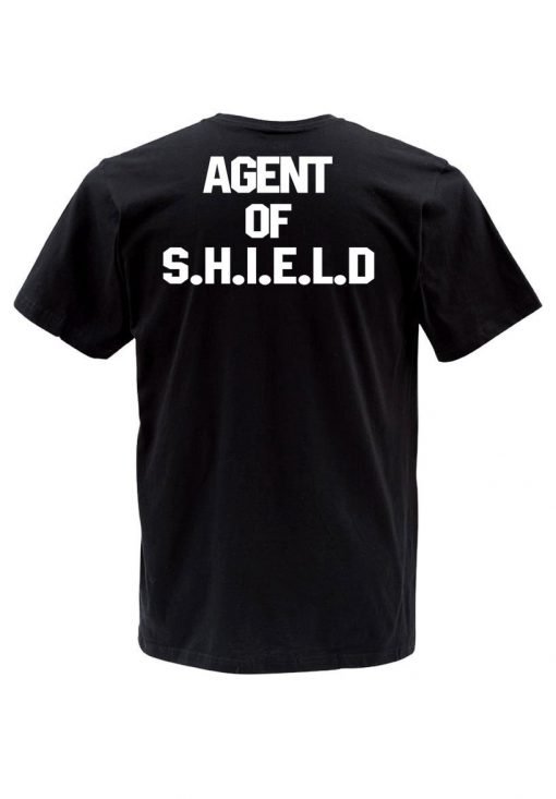 agent of shield back T shirt