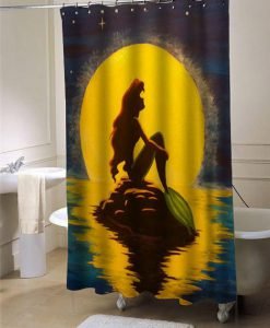 ariel the little mermaid shower curtain customized design for home decor