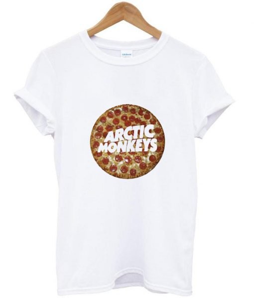 artic monkeys pizza tshirt