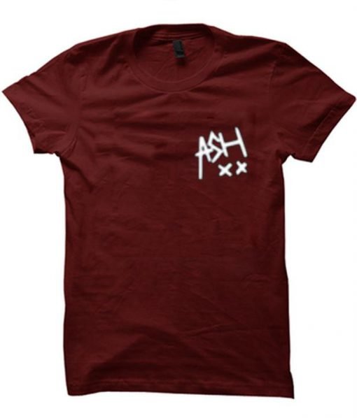 ash xx pocket logo tshirt