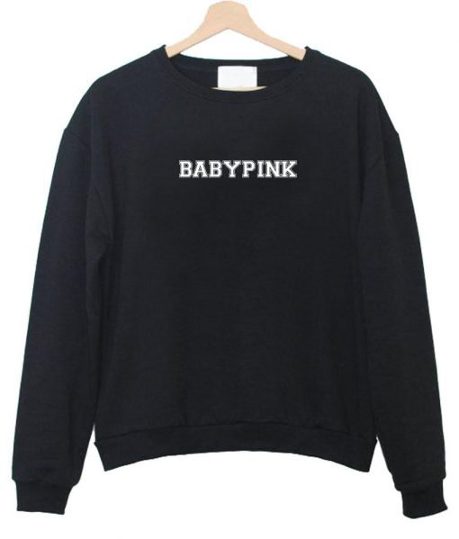 babypink sweatshirt