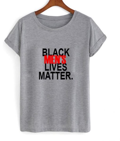 black mens lives matter tshirt