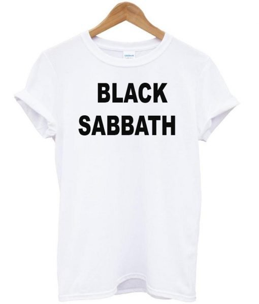 black sabbath tshirt