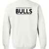 bulls sweatshirt back