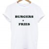 burgers tshirt