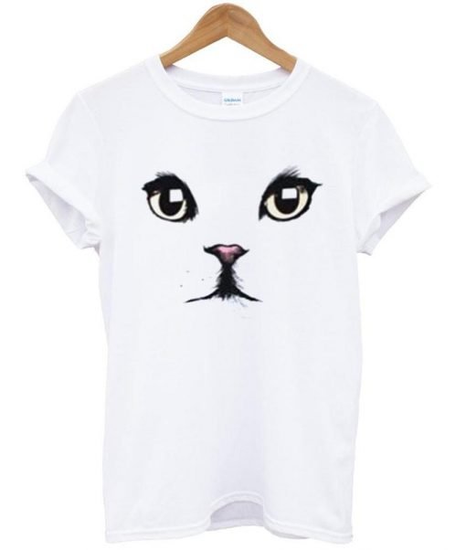 cat face shirt