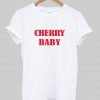 cherry baby tshirt tshirt