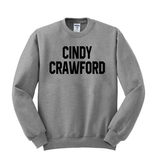 cindy crawford sweatshirt