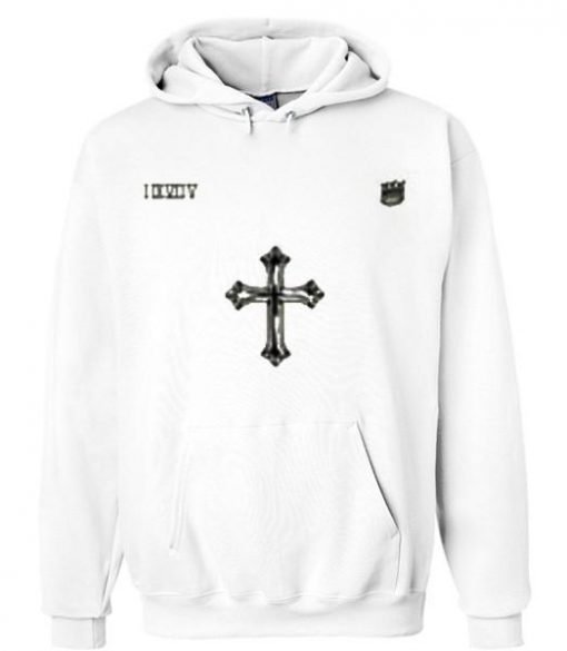 cross hoodie