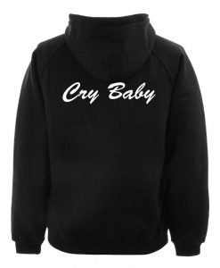 cry baby back hoodie