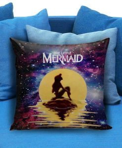 Disney princess ariel mermaid in the galaxy Pillow case